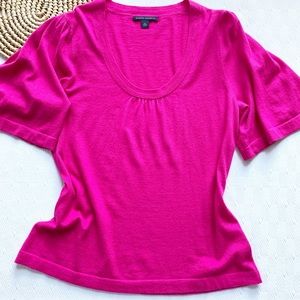 Banana Republic Sweater Hot Pink sz L